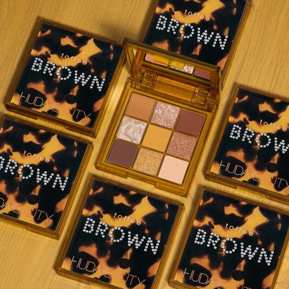 New Huda Beauty Brown Obsessions Toffee Palette